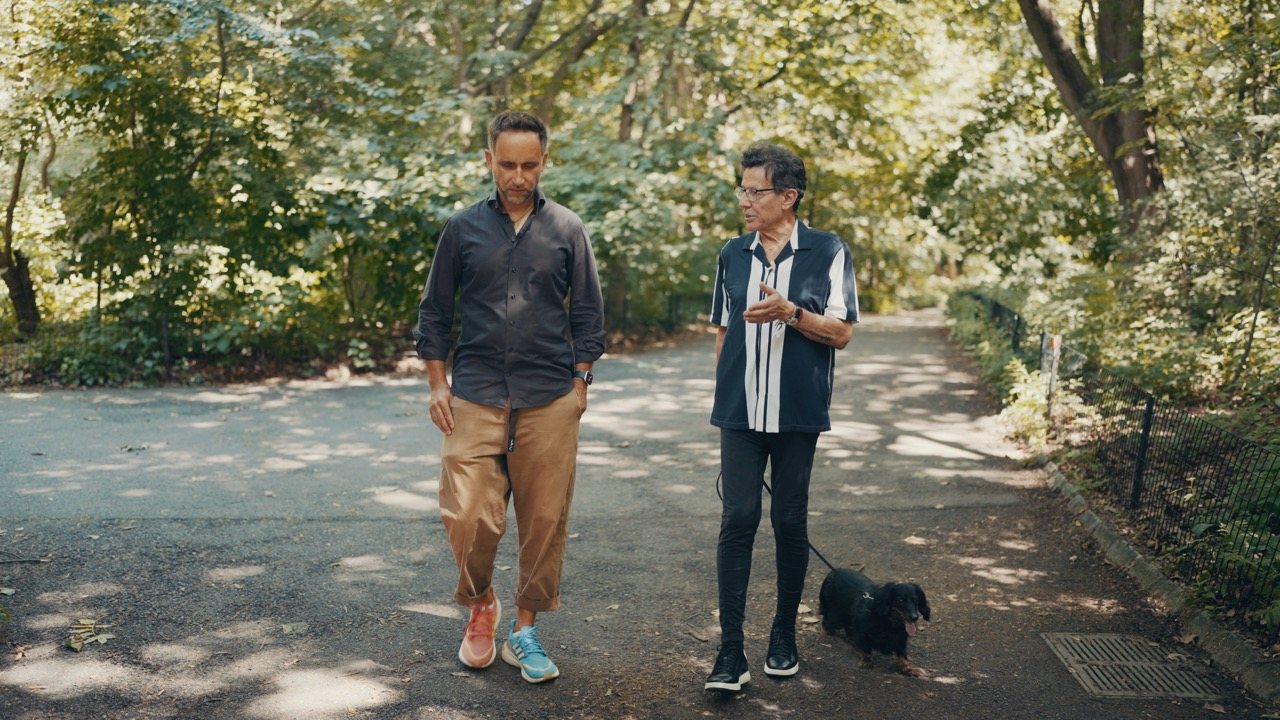 Oz Garcia and Marek in Central Park, New York